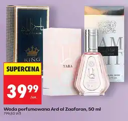 Biedronka Woda perfumowana Ard al Zaafaran oferta