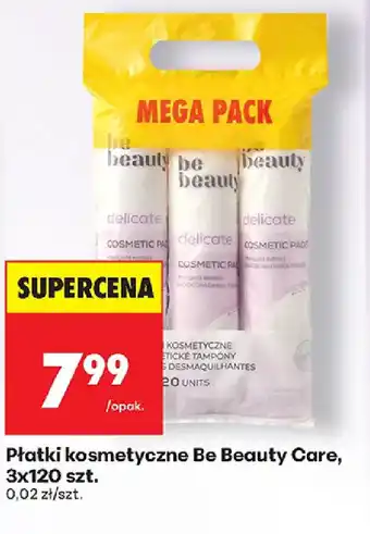 Biedronka Płatki kosmetyczne Be Beauty Care oferta