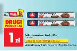 Biedronka Folia aluminiowa Zosia oferta