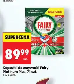 Biedronka Kapsułki do zmywarki Fairy oferta