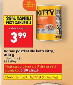 Biedronka Karma pasztet dla kota Kitty oferta