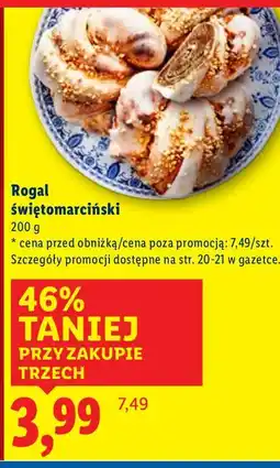 Lidl Rogal świętomarcińśki Lidl oferta