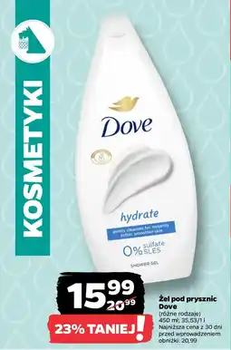 Netto Żel pod prysznic dove oferta