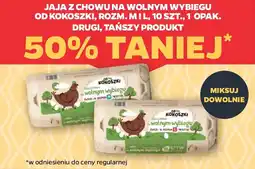 Netto Jaja z chowu na wolnym wybiegu od kokoszki, rozm. m i l oferta