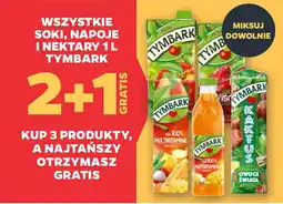 Netto Soki, napoje i nektary tymbark oferta