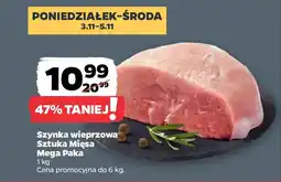 Netto Szynka wieprzowa Sztuka Mięsa Mega Paka oferta