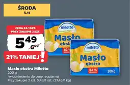 Netto Masło ekstra Miletto oferta