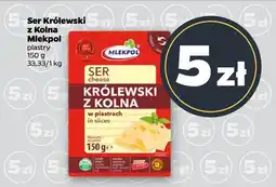 Netto Ser Królewski z Kolna Mlekpol plastry oferta