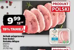 Netto Schab wieprzowy bez kości Sztuka Mięsa oferta