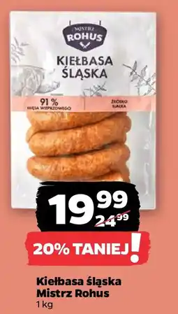 Netto Kiełbasa śląska Mistrz Rohus oferta