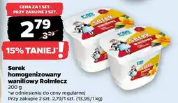 Netto Serek homogenizowany waniliowy Rolmlecz oferta