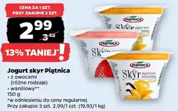 Netto Jogurt skyr Piątnica oferta