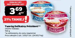 Netto Twaróg Delikatny Président oferta