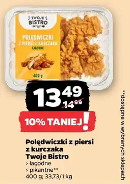 Netto Polędwiczki z piersi z kurczaka Twoje Bistro oferta
