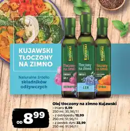 Netto Olej tłoczony na zimno Kujawski oferta
