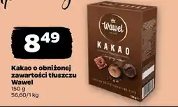 Netto Kakao o obniżonej zawartości tłuszczu Wawel oferta