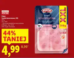 Lidl Szynka konserwowa Pikok XXL oferta