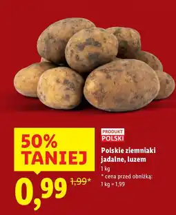 Lidl Ziemniaki jadalne, luzem, Polskie ziemniaki Lidl oferta