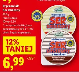 Lidl Ser smażony Frąckowiak 200g oferta