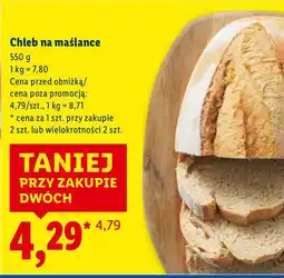 Lidl Chleb na maślance Lidl oferta