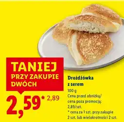Lidl Drożdżówka z serem Lidl oferta