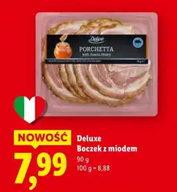Lidl Deluxe Boczek z miodem oferta