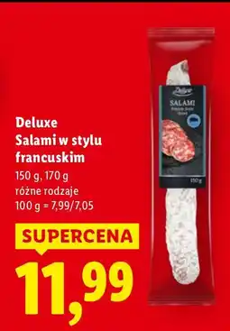 Lidl Deluxe Salami w stylu francuskim oferta