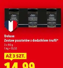 Lidl Deluxe Zestaw pasztetów z dodatkiem trufli oferta