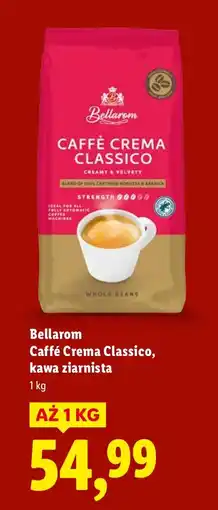 Lidl Kawa ziarnista Caffè Crema Classico Bellarom oferta