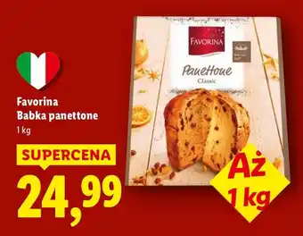 Lidl Babka panettone Favorina oferta