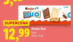 Lidl Kinder Duo oferta