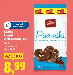 Lidl Pierniki w czekoladzie mlecznej Tastino Pierniki XXL oferta