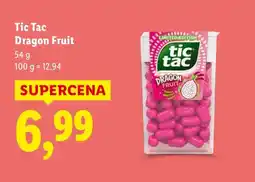 Lidl Drażetki Tic Tac Dragon Fruit oferta