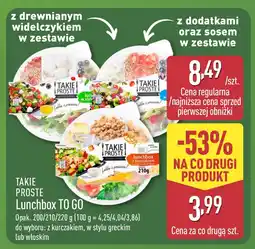 ALDI Lunchbox TO GO z drewnianym widelczykiem w zestawie Takie Proste oferta
