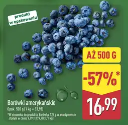 ALDI Borówki amerykańskie 500 g Aldi oferta