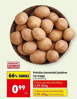 Biedronka Polskie ziemniaki jadalne na wagę Biedronka oferta