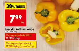 Biedronka Papryka żółta na wagę Biedronka oferta