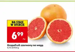 Biedronka Grapefruit czerwony na wagę Biedronka oferta