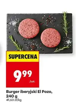 Biedronka Burger iberyjski El Pozo 240 g oferta