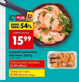 Biedronka Krewetki gotowane Marinero, 250 g oferta