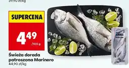 Biedronka Świeża dorada patroszona Marinero oferta