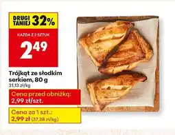 Biedronka Trójkąt ze słodkim serkiem, 80 g Biedronka oferta