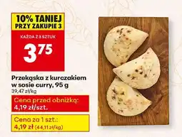 Biedronka Przekąska z kurczakiem w sosie curry, 95 g Biedronka oferta