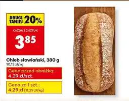 Biedronka Chleb słowiański, 380 g Biedronka oferta