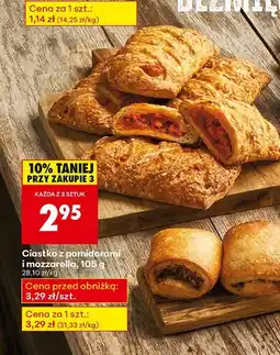 Biedronka Pasztecik z kapustą i pieczarkami, 40 g Biedronka oferta