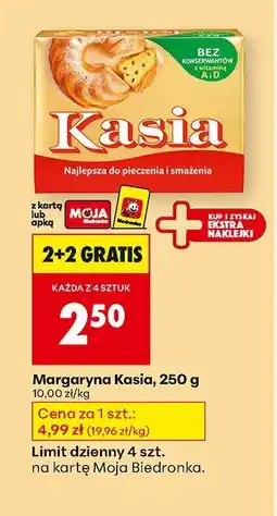 Biedronka Margaryna Kasia oferta