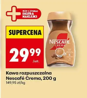 Kawa rozpuszczalna Nescafé Crema