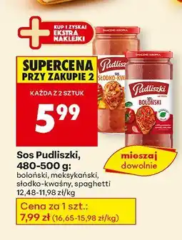 Biedronka Sos Pudliszki, boloński oferta