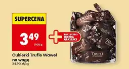 Biedronka Cukierki Trufle Wawel na wagę oferta