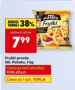 Biedronka Frytki proste Mr. Potato, 1 kg oferta